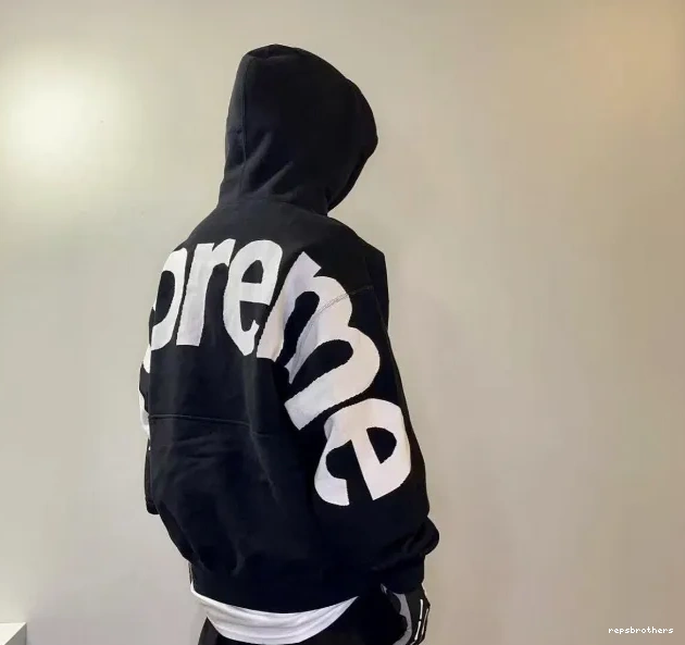 Black M Sweatshirt SWEATSHIRT XL HOODED LOGO Hoodie L Big Grey Back S LOGO BIG JACQUARD 0818